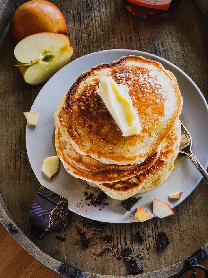 Sauerteig-Pancakes mit Auffrischresten