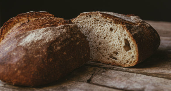 Sauerteigbrot ohne Dehnen & Falten erzeugt eine schöne Krume