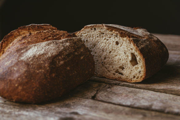 Sauerteigbrot ohne Dehnen & Falten erzeugt eine schöne Krume