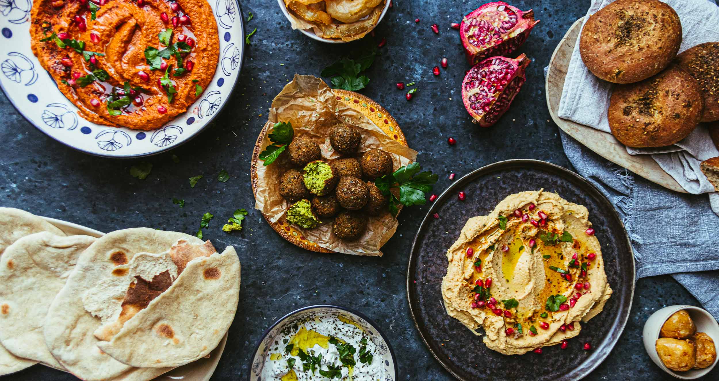 Inspiration für Mezze-Gerichte aus der Levante-Küche